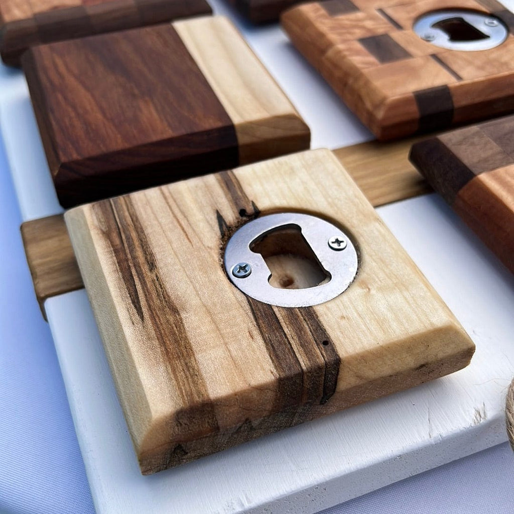 Ivy Lynne Home All the rage Wood Coaster & Bottle Opener