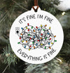 Ivy Lynne Home Ceramic - Everything is fine Tree Ornaments - Variety Of Styles