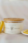 Ivy Lynne Home Lemongrass scented soy candle Pure lemongrass Soy Candle