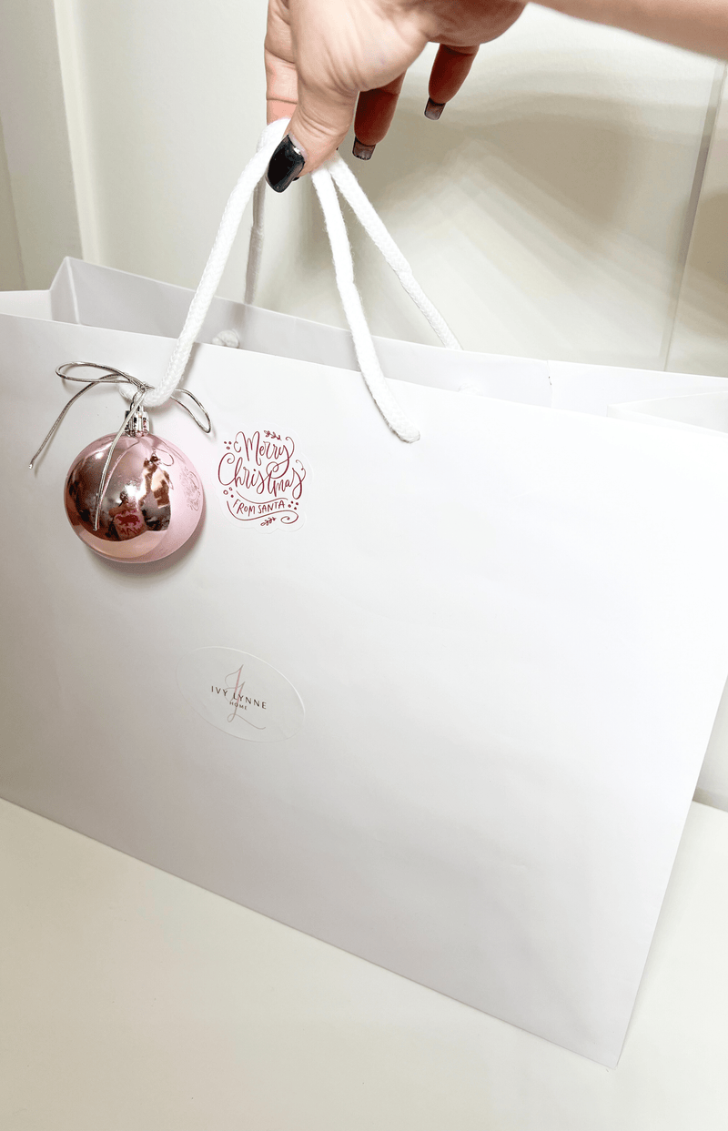 Ivy Lynne Home Merry Christmas From Santa - One Stop Shop Stocking Stuffer Bag