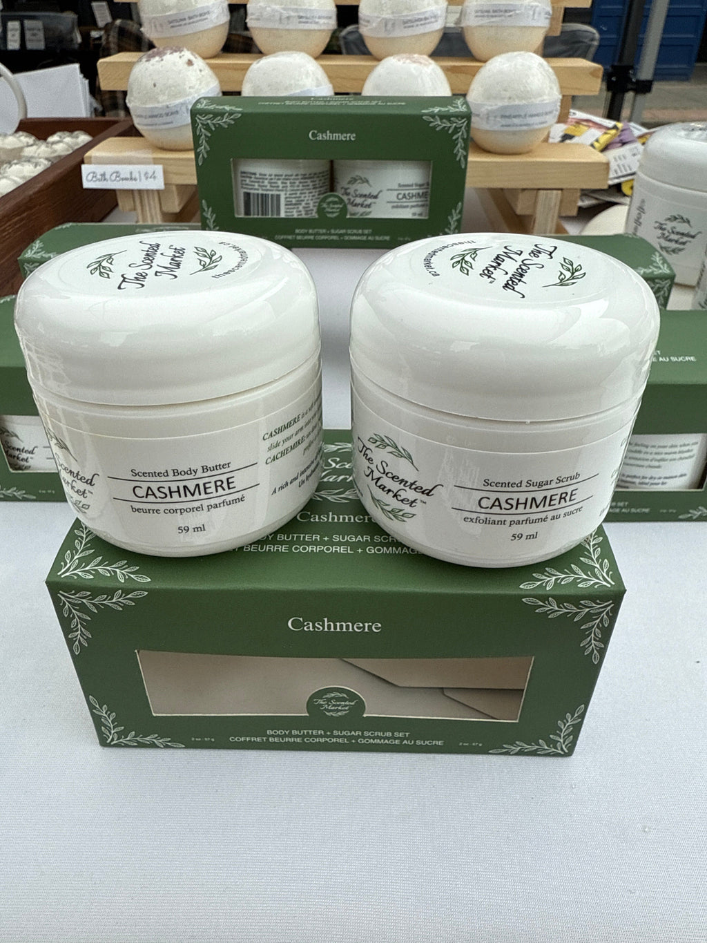 Ivy Lynne Home Mini body butter & sugar scrub set