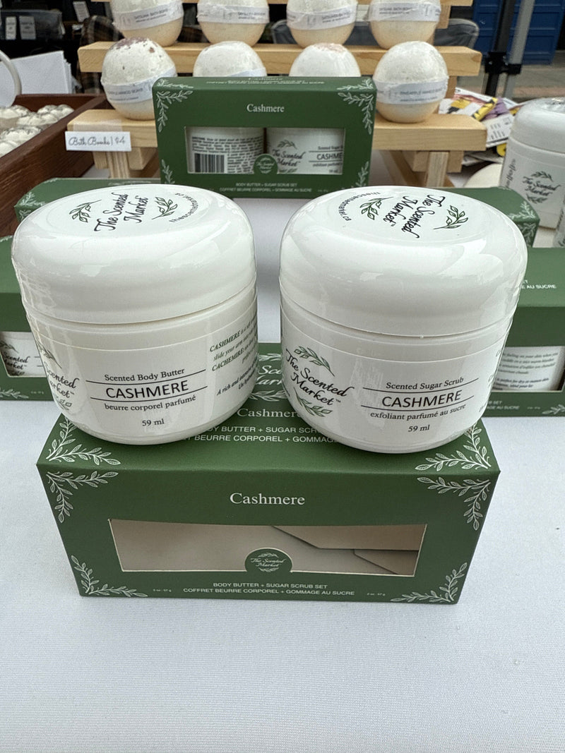 Ivy Lynne Home Mini body butter & sugar scrub set