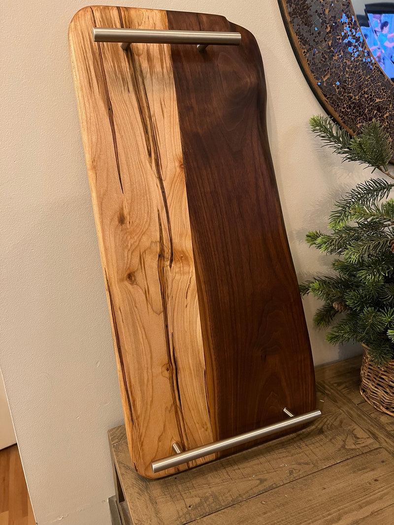 Ivy Lynne Home Platter - Ambrosia & Walnut Charcuterie Boards by All The Rage Woodworking