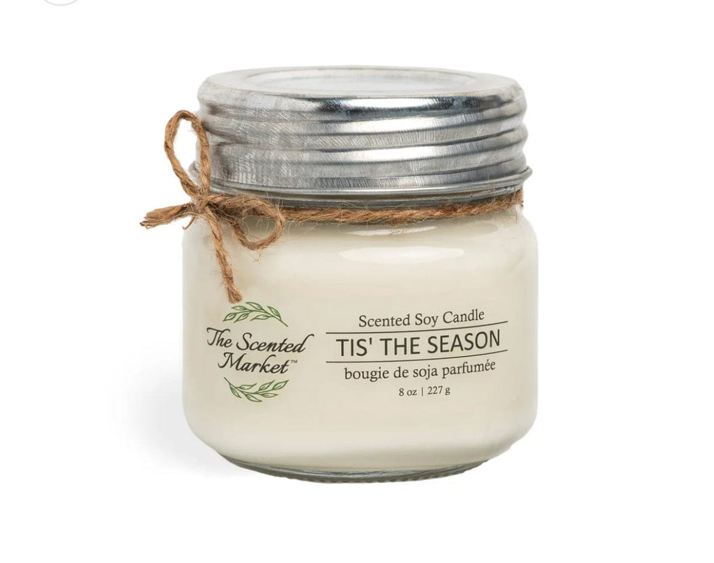 Ivy Lynne Home Tis the season soy wax candle
