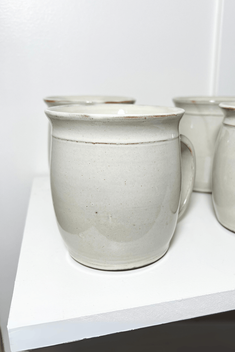 Just Potters Ivy Lynne Home Blue Pottery Mug Neutral Ivy lynne home pottery
