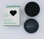 Kitsch Black Wheat Straw + Silicone Scalp Massager Shampoo Brush