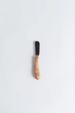 Provence En Couleur Olive Wood Petite Cheese Board From France 10.2" x 4.3" Olive wood board & Spreader