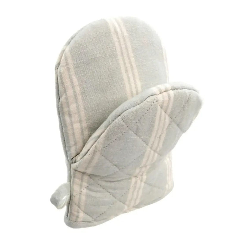 Indaba Cotton Gray Oven Mitts Set of Two Oven mitt