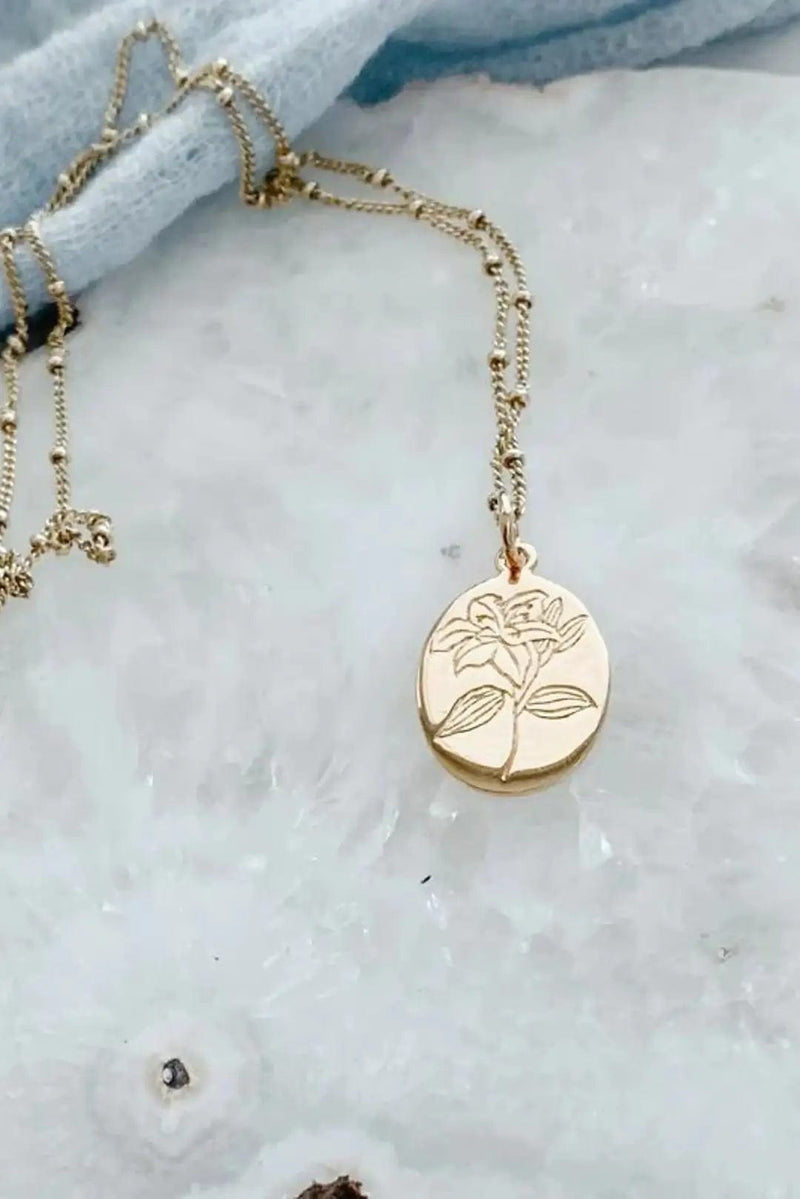 Ivy Lynne Home Botanical necklace collection