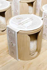 Ivy Lynne Home Reusable facial wipes with bamboo case