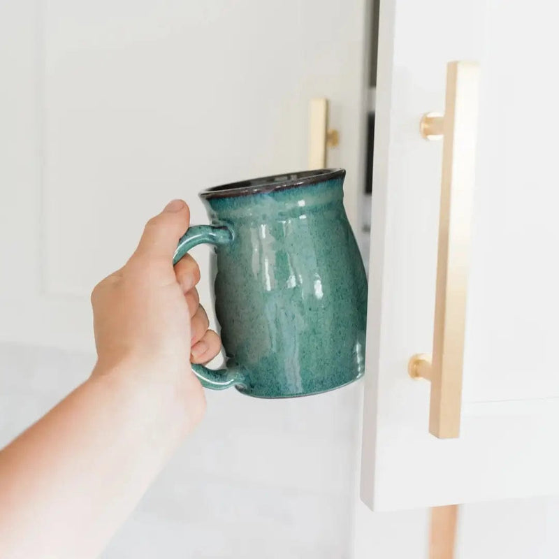 Just Potters Ivy Lynne Home Blue Pottery Mug Ivy lynne home pottery