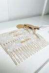 Love Attack Wide Tooth Detangling Cellulose Acetate Hair Comb