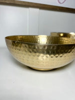 Pokoloko Hammered Gold Bowl - Set of 2