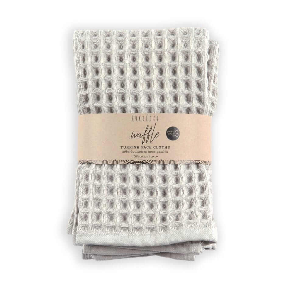 Pokoloko Waffle Face Towels - 3 Pack